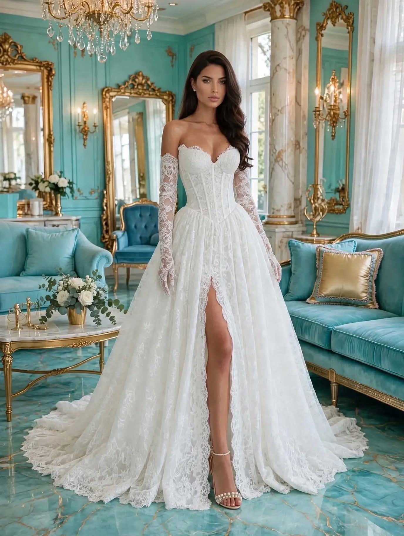 Νυφικό BOUCHLARIOTI BRIDAL - Συλλογή LUXURY