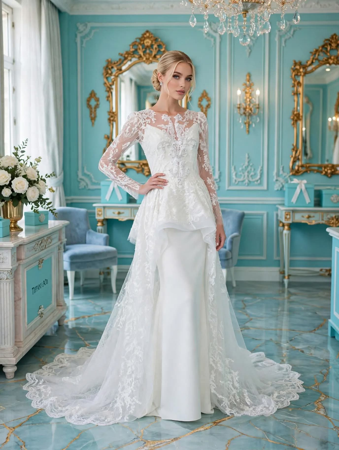 Νυφικό ΑΓΛΑΙΑ - Bouchlarioti Bridal