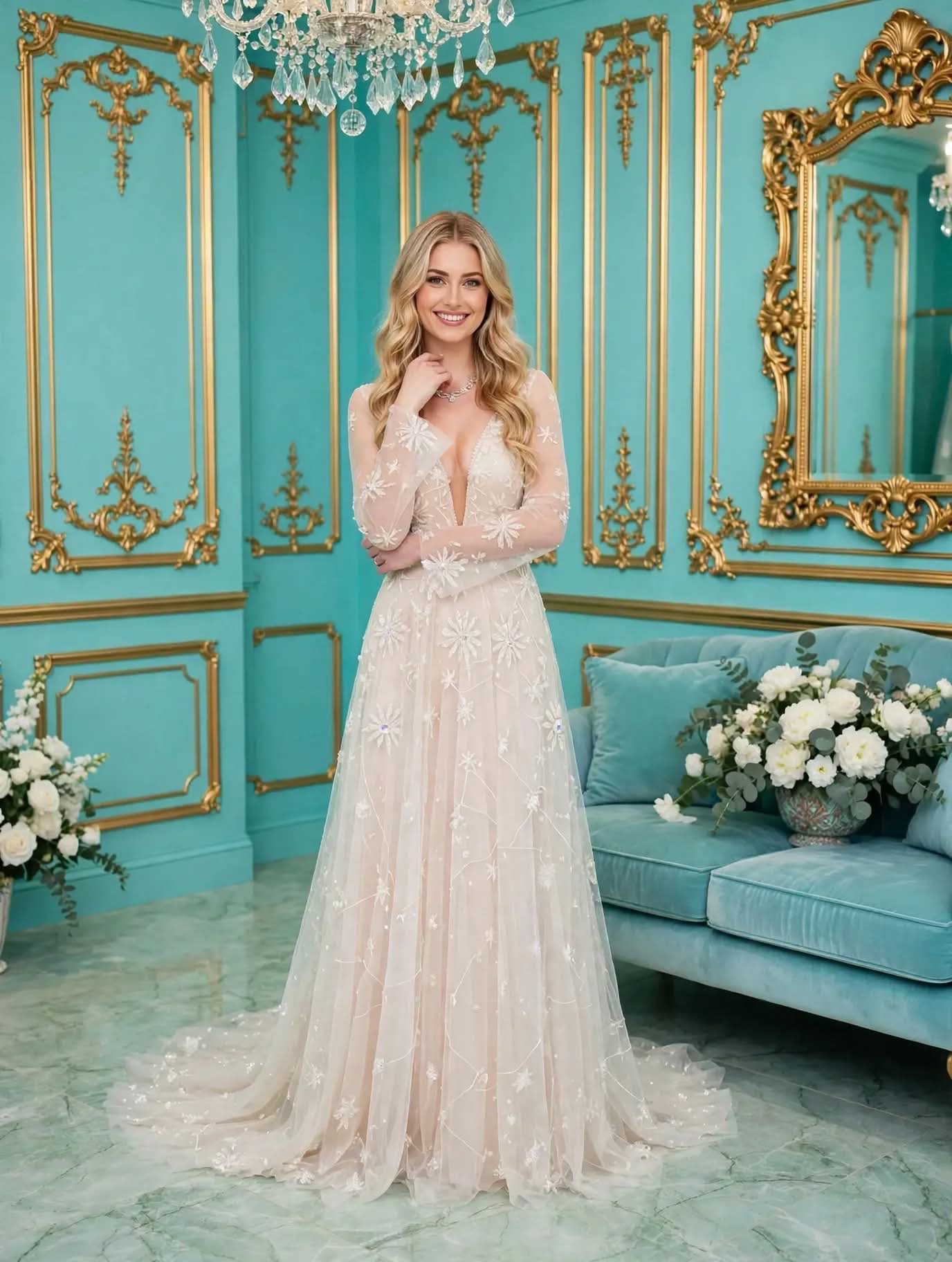 Νυφικό ΑΜΑΡΙΛΙΣ - Bouchlarioti Bridal