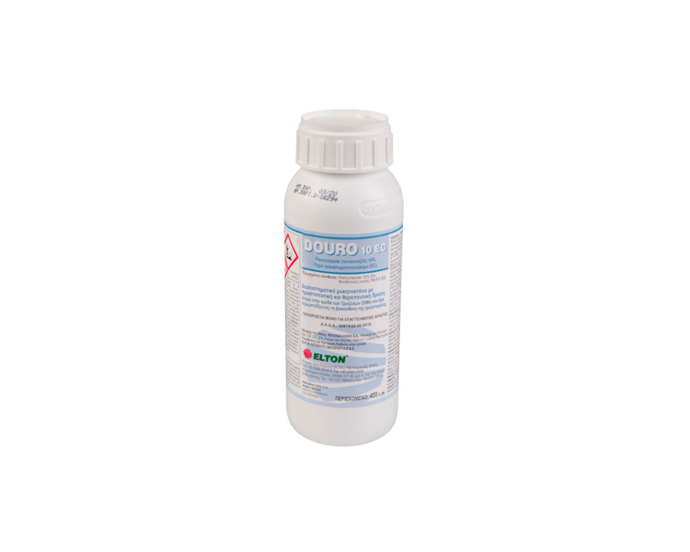 Penconazole με 10% β/o + Bοηθητικές ουσίες 89,6 % β/β.  Υγρό γαλακτωματοποιήσιμο (EC).