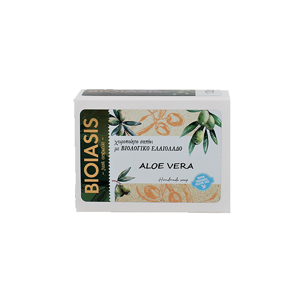 Βιολογικό σαπούνι Aloe vera 100gr