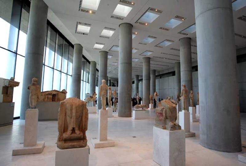 Acropolis Museum Vanilla Beige Marble
