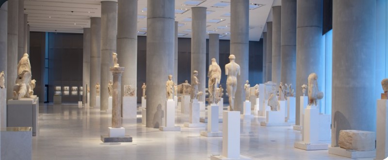 Acropolis Museum Vanilla White Marble