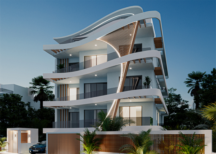 Luxury building of 10 apartments