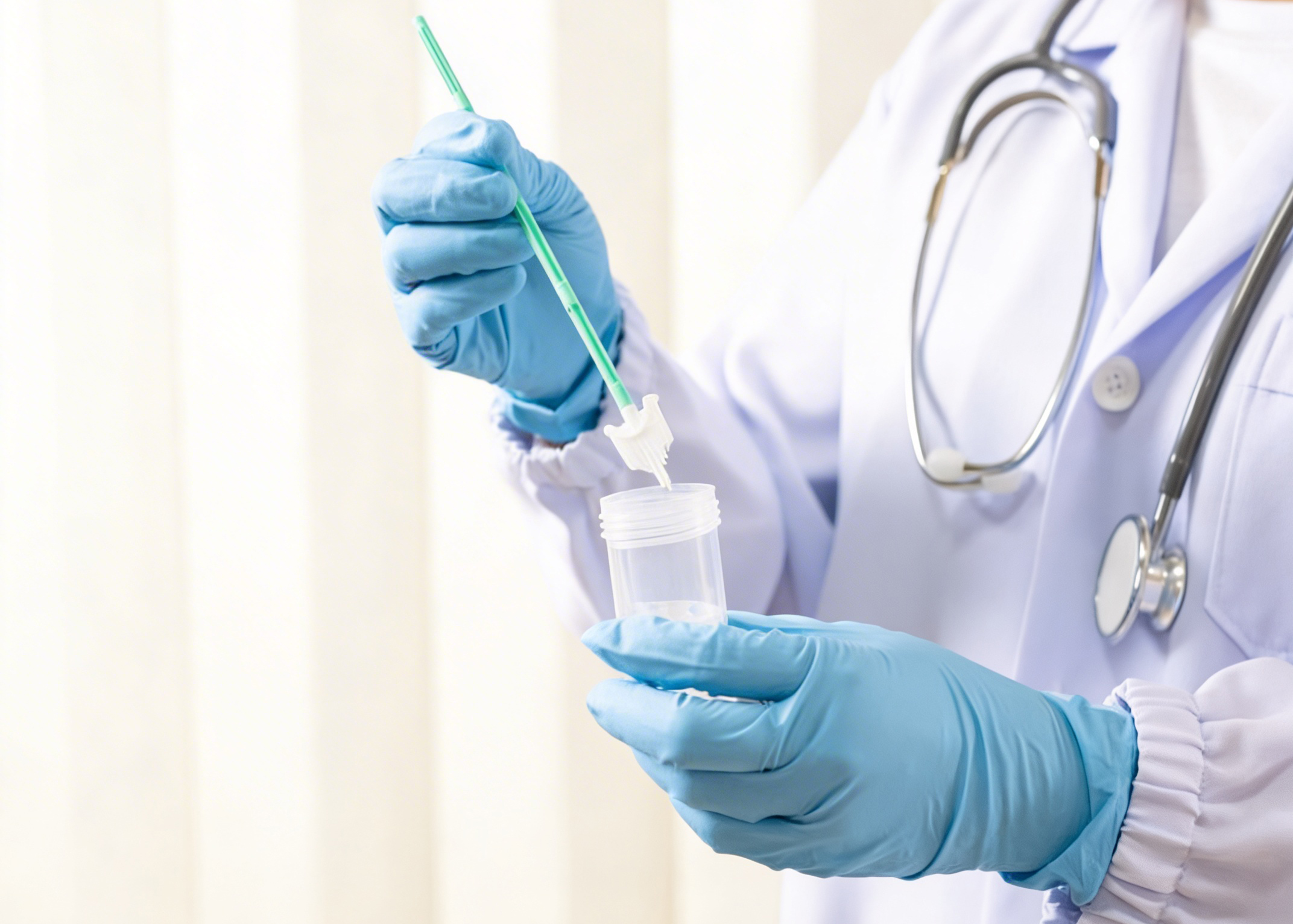 Γυναικολογική εξέταση σε ιατρείο